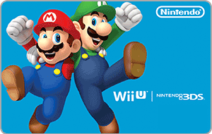 Nintendo eShop gift cards and vouchers