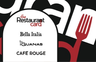 Café Rouge gift cards and vouchers