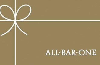 All Bar One gift cards and vouchers