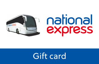 National Express gift card