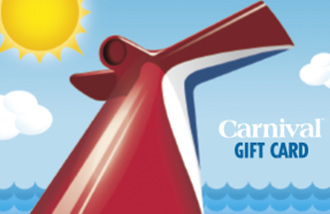 Carnival Cruise Lines gift cards and vouchers