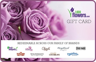 1-800-Flowers.com gift cards and vouchers