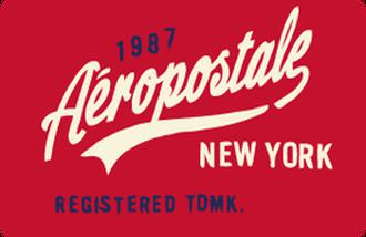 Aéropostale gift cards and vouchers