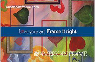 American Frame gift cards and vouchers