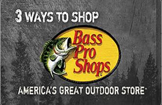 Bass Pro Shop gift cards and vouchers
