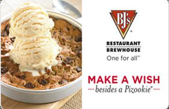 BJ's Restaurants gift cards and vouchers