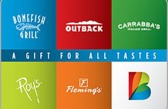 Bloomin' Brands gift cards and vouchers