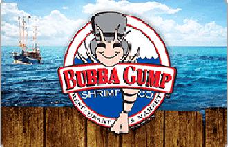 Bubba Gump Shrimp Co.® gift cards and vouchers