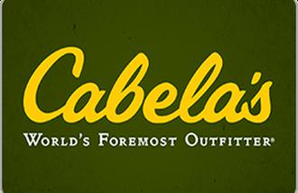 Cabela's gift cards and vouchers