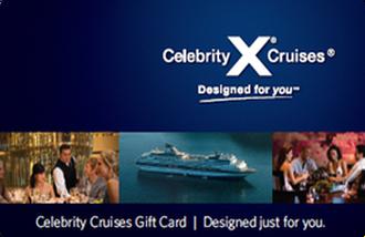 Celebrity Cruises gift cards and vouchers