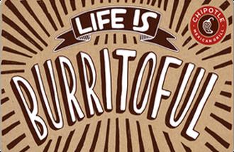 Chipotle gift cards and vouchers