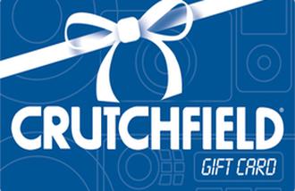 Crutchfield gift cards and vouchers