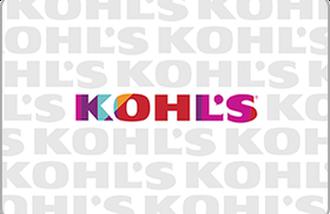 Kohl's gift cards and vouchers