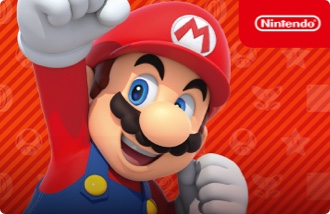 Nintendo gift cards and vouchers