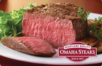 Omaha Steaks gift cards and vouchers