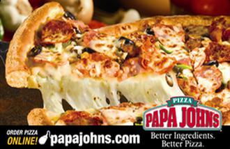 Papa John's Pizza Gift Card