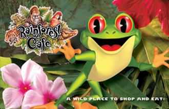 Rainforest Cafe USA gift cards and vouchers