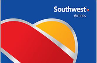 South West Airlines gift cards and vouchers