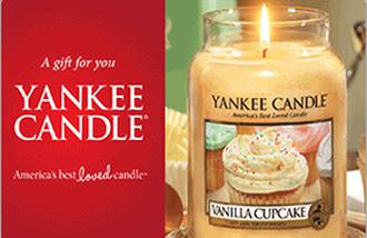 Yankee Candle gift cards and vouchers
