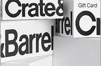 Crate and Barrel gift cards and vouchers