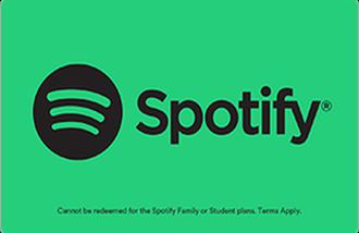 Spotify USA gift cards and vouchers