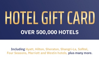 The Hotel Card gift cards and vouchers