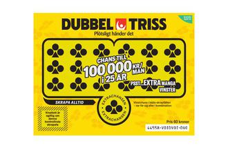 DubbelTriss Sweden gift cards and vouchers
