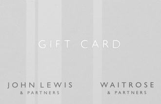 John Lewis & Partners gift cards and vouchers
