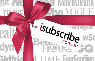 iSubscribe Australia gift cards and vouchers