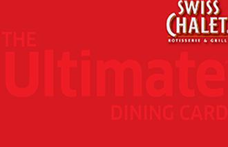 Swiss Chalet gift cards and vouchers