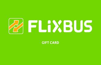 Flixbus Spain gift cards and vouchers