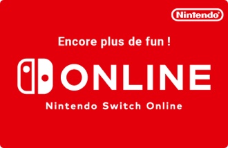 Nintendo Switch Online France gift cards and vouchers