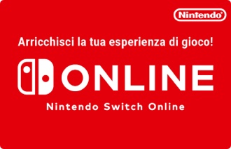 Nintendo Switch Online Italy gift cards and vouchers