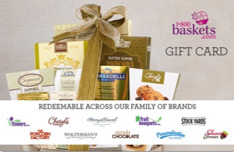 1-800-Baskets.com® gift cards and vouchers