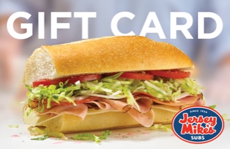 Jersey Mike's gift cards and vouchers