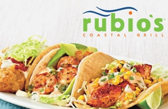 Rubio’s Coastal Grill gift cards and vouchers