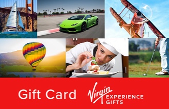 Virgin Experience Gifts gift cards and vouchers