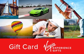 Virgin Experience Gifts USA gift cards and vouchers