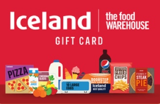 Iceland gift cards and vouchers