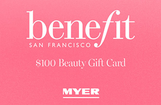 Myer Benefit Australia gift cards and vouchers