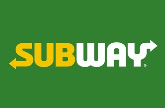 Subway gift cards and vouchers