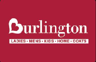 Burlington gift cards and vouchers