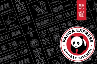 Panda Express gift cards and vouchers