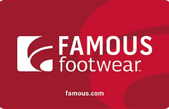 Famous Footwear USA gift cards and vouchers