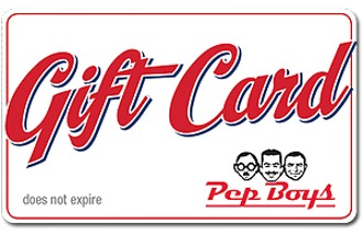 Pep Boys USA gift cards and vouchers