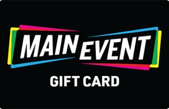 Main Event USA gift cards and vouchers