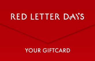 Red Letter Days gift cards and vouchers
