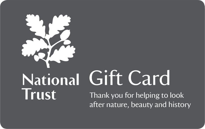 National Trust gift cards and vouchers