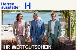 Herrenausstatter.de Germany gift cards and vouchers