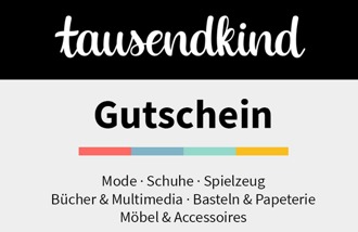 tausendkind Germany gift cards and vouchers